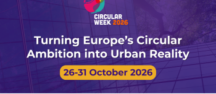 Circular Week 2026 w Warszawie 26-31.10.2026 r. Znajdź partnerów do współpracy w obszarze GOZ